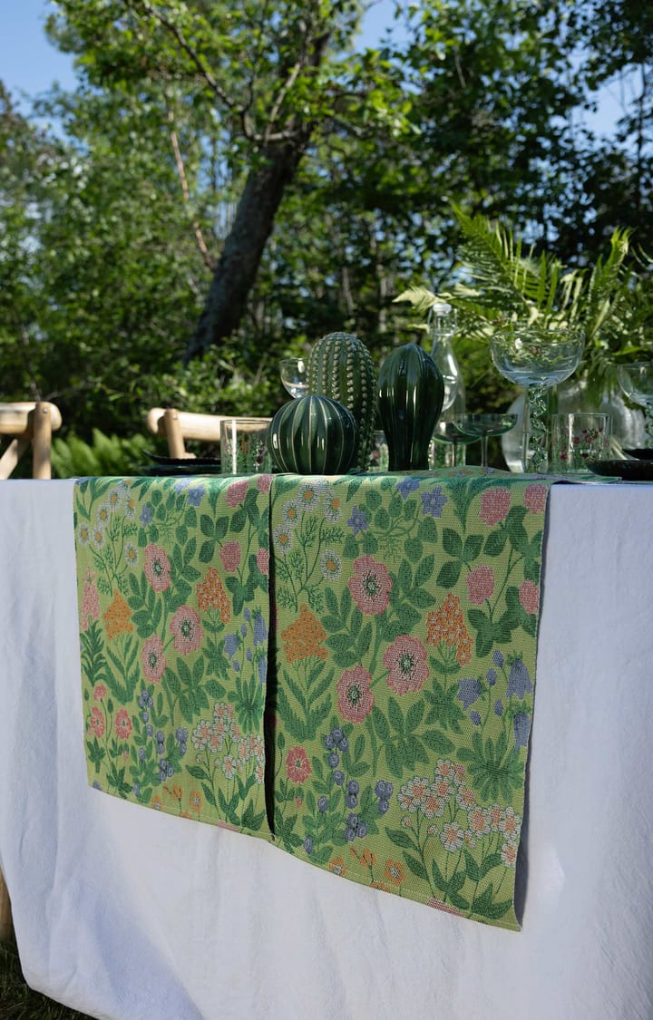 Couverture en coton Vildblomster 140x170 cm, Multi Ekelund Linneväveri