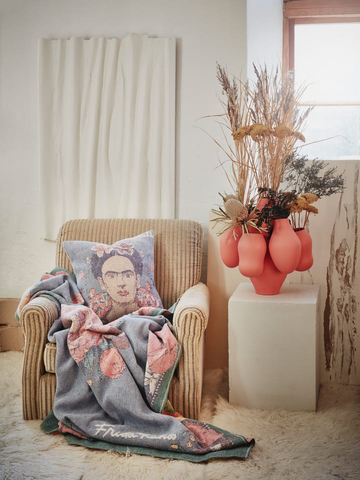 Couverture Frida Kahlo 140x170 cm, Vida Ekelund Linneväveri