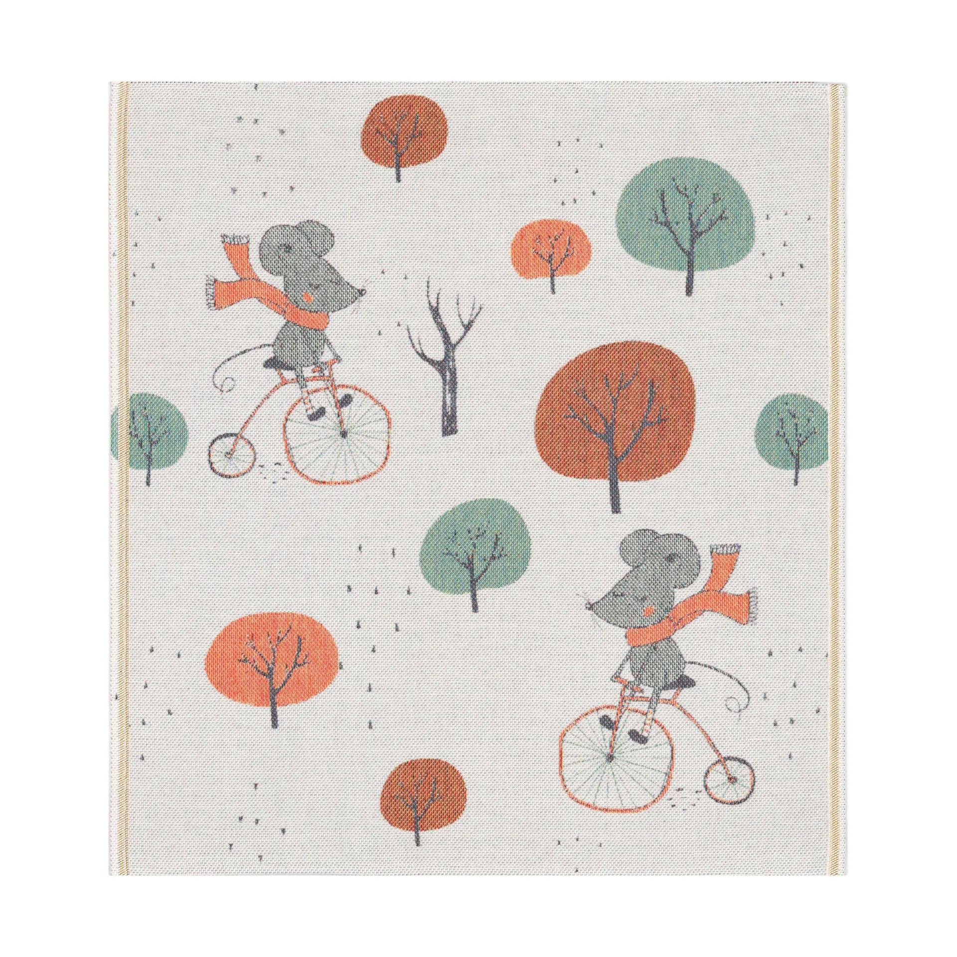 Couverture pour bébé Skogsmus 70x75 cm, Multi Ekelund Linneväveri