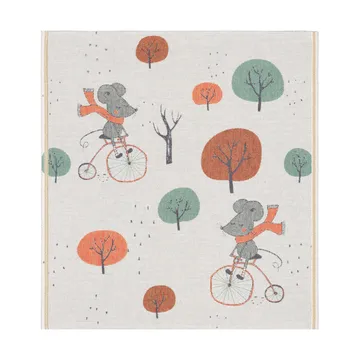 Couverture pour bébé Skogsmus 70x75 cm - Multi - Ekelund Linneväveri