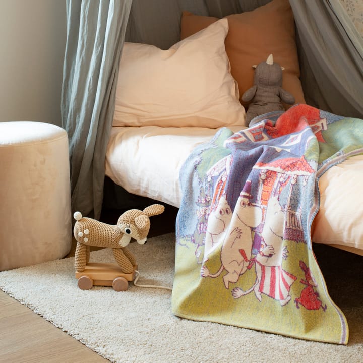 Couverture pour enfant Moomin 72x105 cm, Moomin house Ekelund Linneväveri