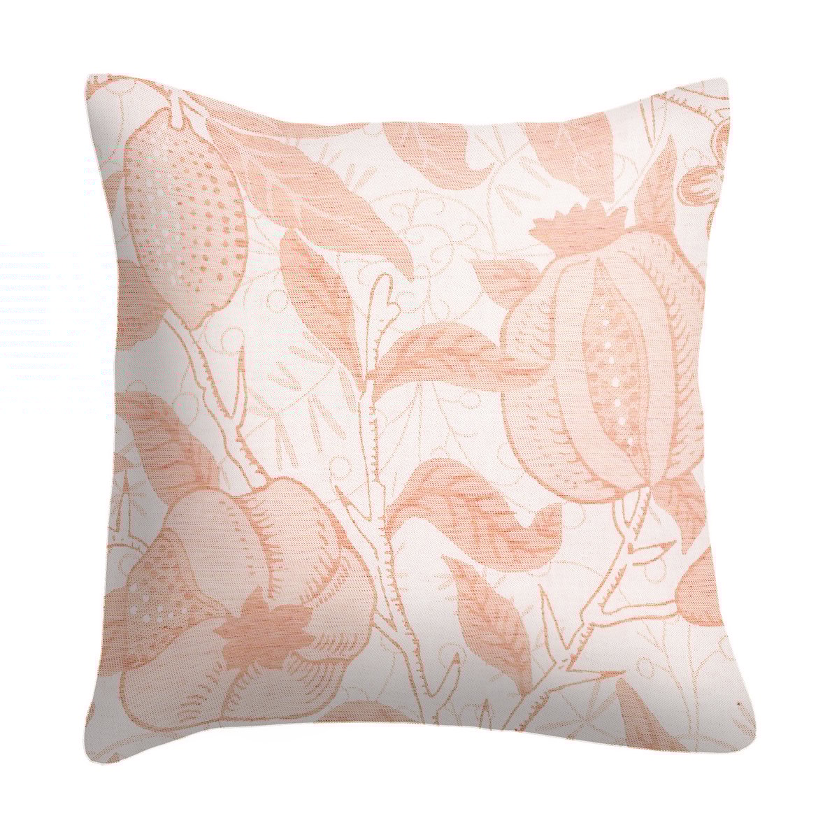 Ekelund Linneväveri Housse de coussin Fruit 40x40 cm Orange