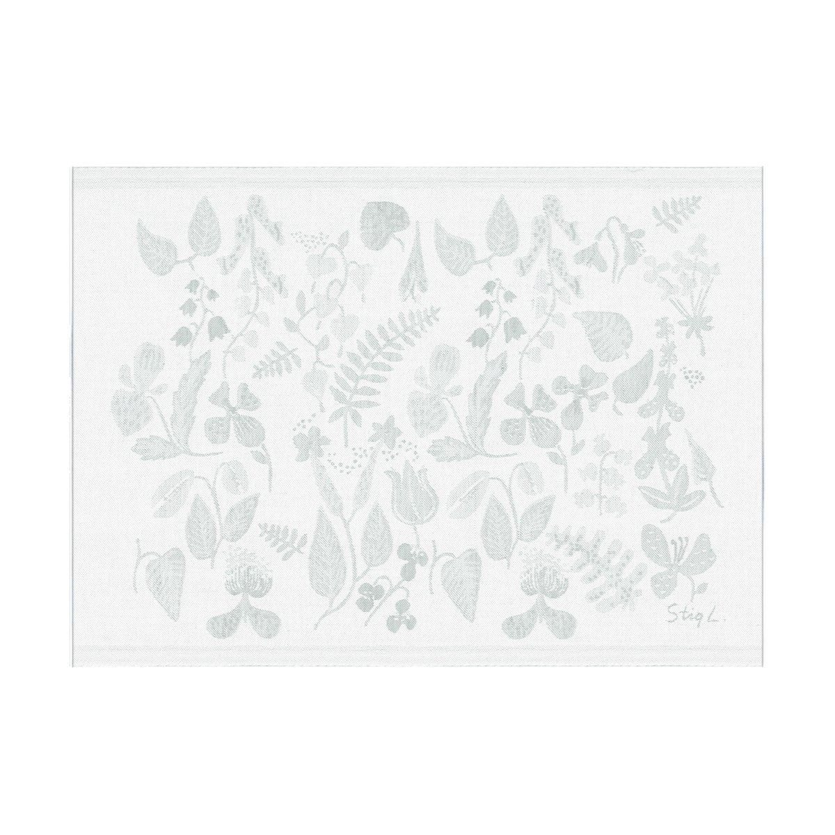Ekelund Linneväveri Housse de coussin Herbarium 35x48 cm Gris