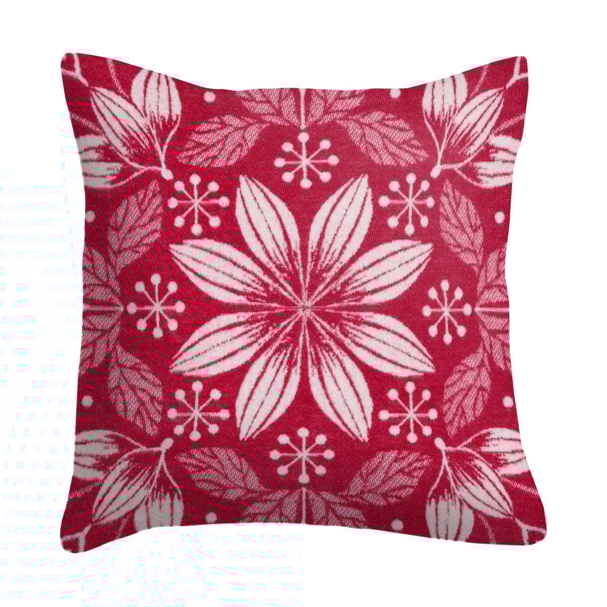 Ekelund Linneväveri Housse de coussin Värme 40x40 cm Rouge