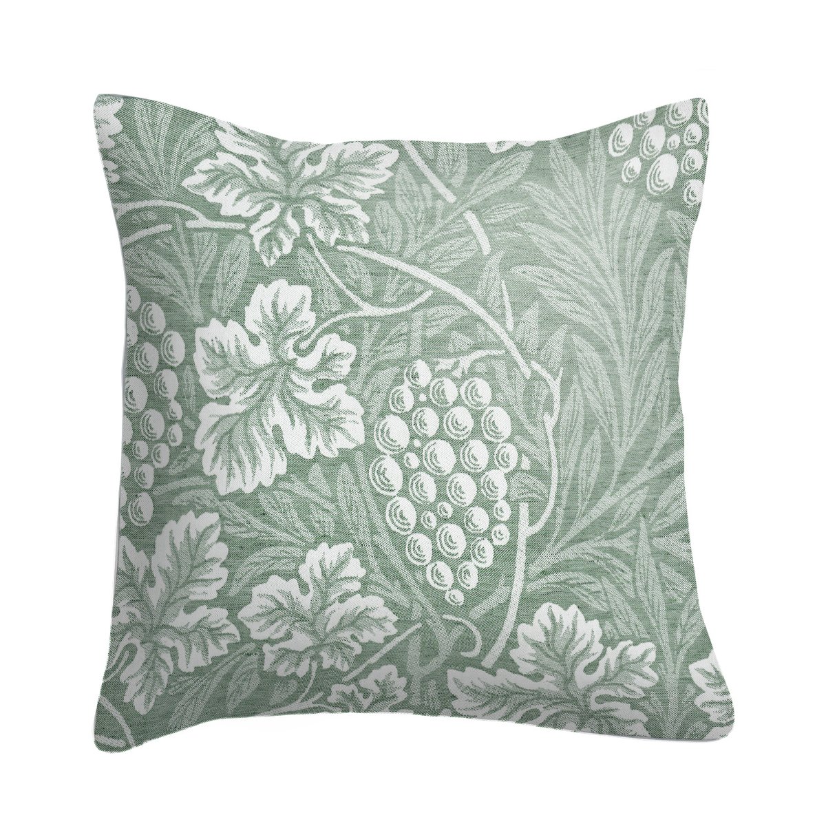 Ekelund Linneväveri Housse de coussin Vine 40x40 cm Vert
