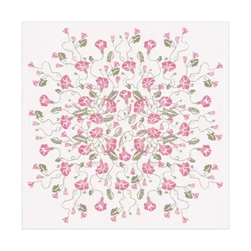 Nappe Åkervinda 75x75 cm - Rose - Ekelund Linneväveri
