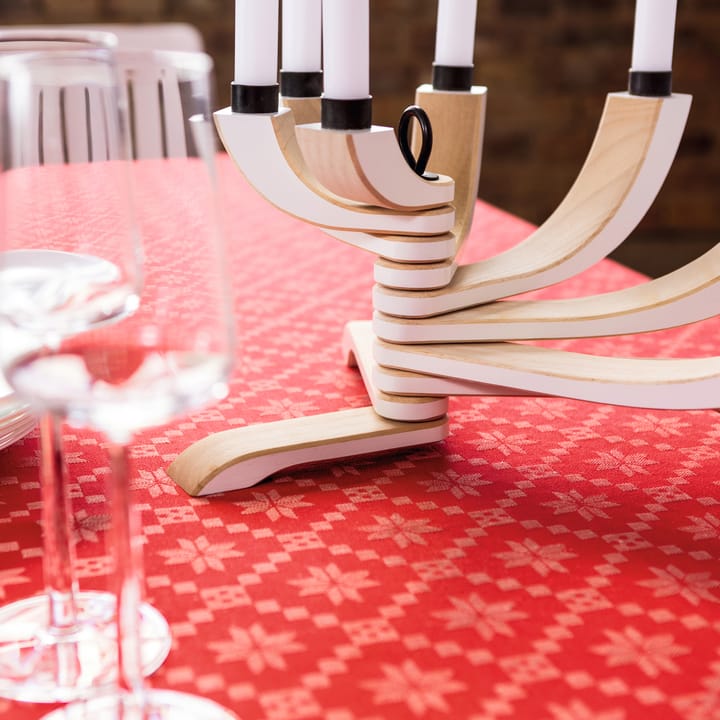 Nappe Åttebladrose, 150 x 310 cm Ekelund Linneväveri