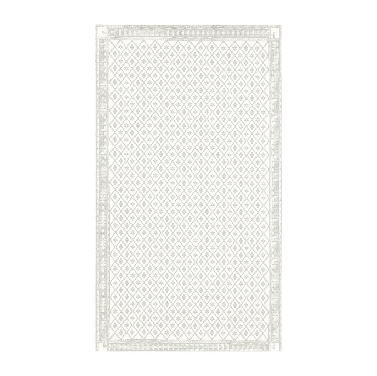 Ekelund Linneväveri Nappe Åttebladrose beige 150x260 cm