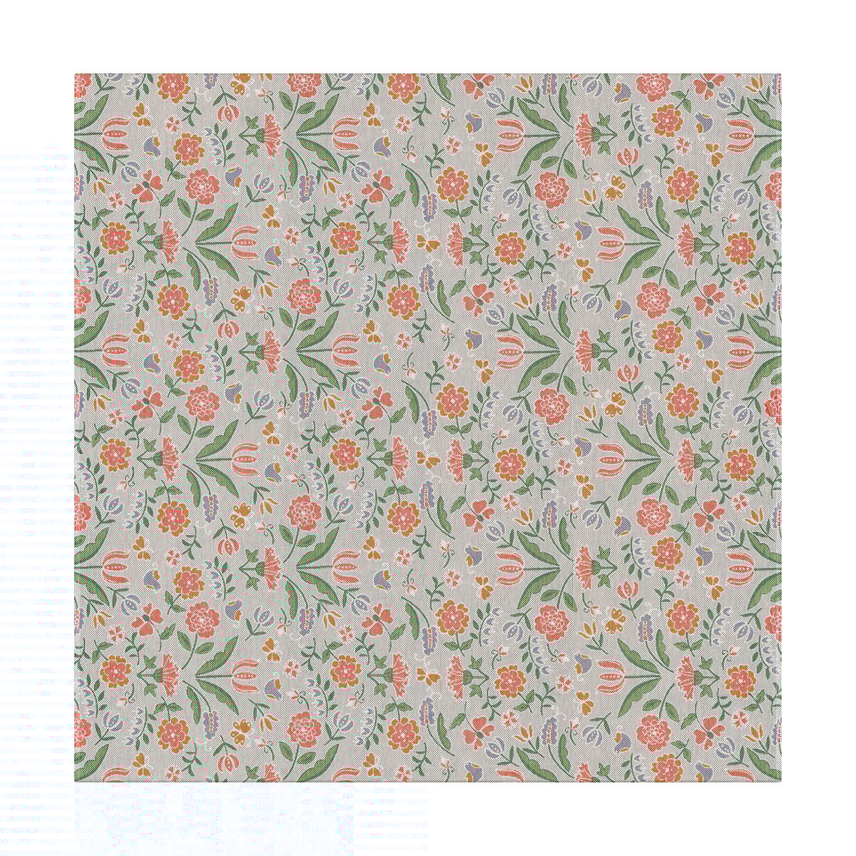 Ekelund Linneväveri Nappe Blomglänta 145x145 cm Multi