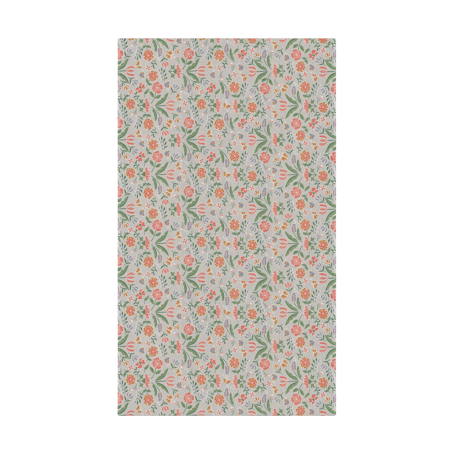Nappe Blomglänta 145x250 cm, Multi Ekelund Linneväveri