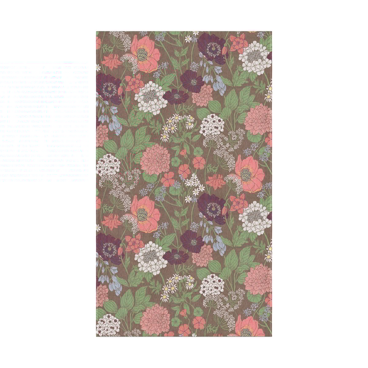 Ekelund Linneväveri Nappe Blomsterfång 145x250 cm Multi
