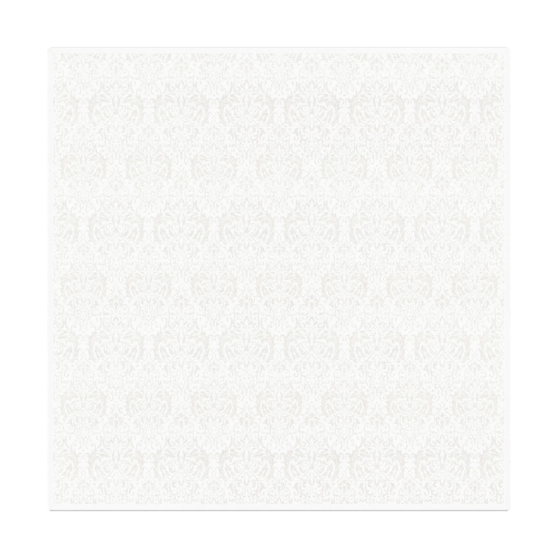 Nappe Medaljong 150x150 cm, Blanc Ekelund Linneväveri