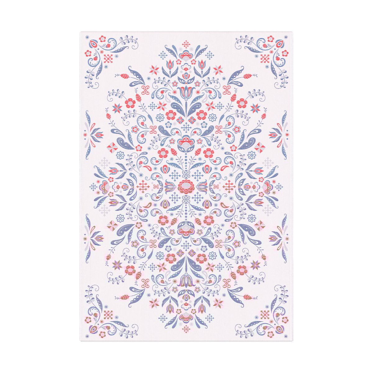 Ekelund Linneväveri Nappe Torplyckan 145x210 cm Multi