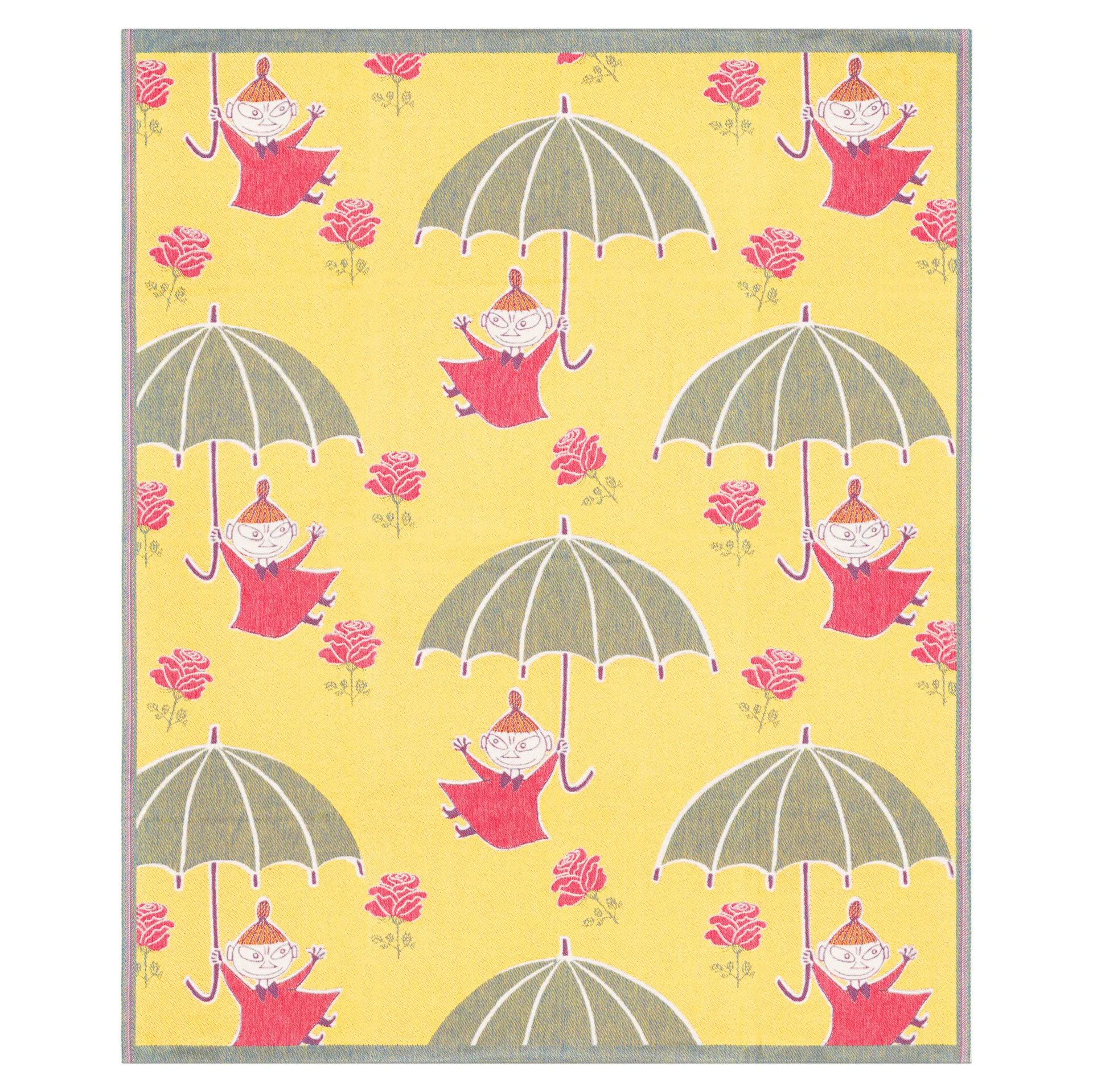 Plaid Moomin 140x170 cm, Umbrella Ekelund Linneväveri