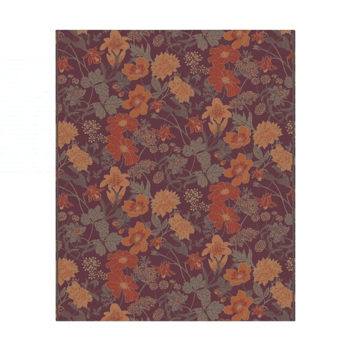Ekelund Linneväveri Plaid Soft 140x170 cm Marron | Design Scandinave | Plaids & couvertures en laine | Marron