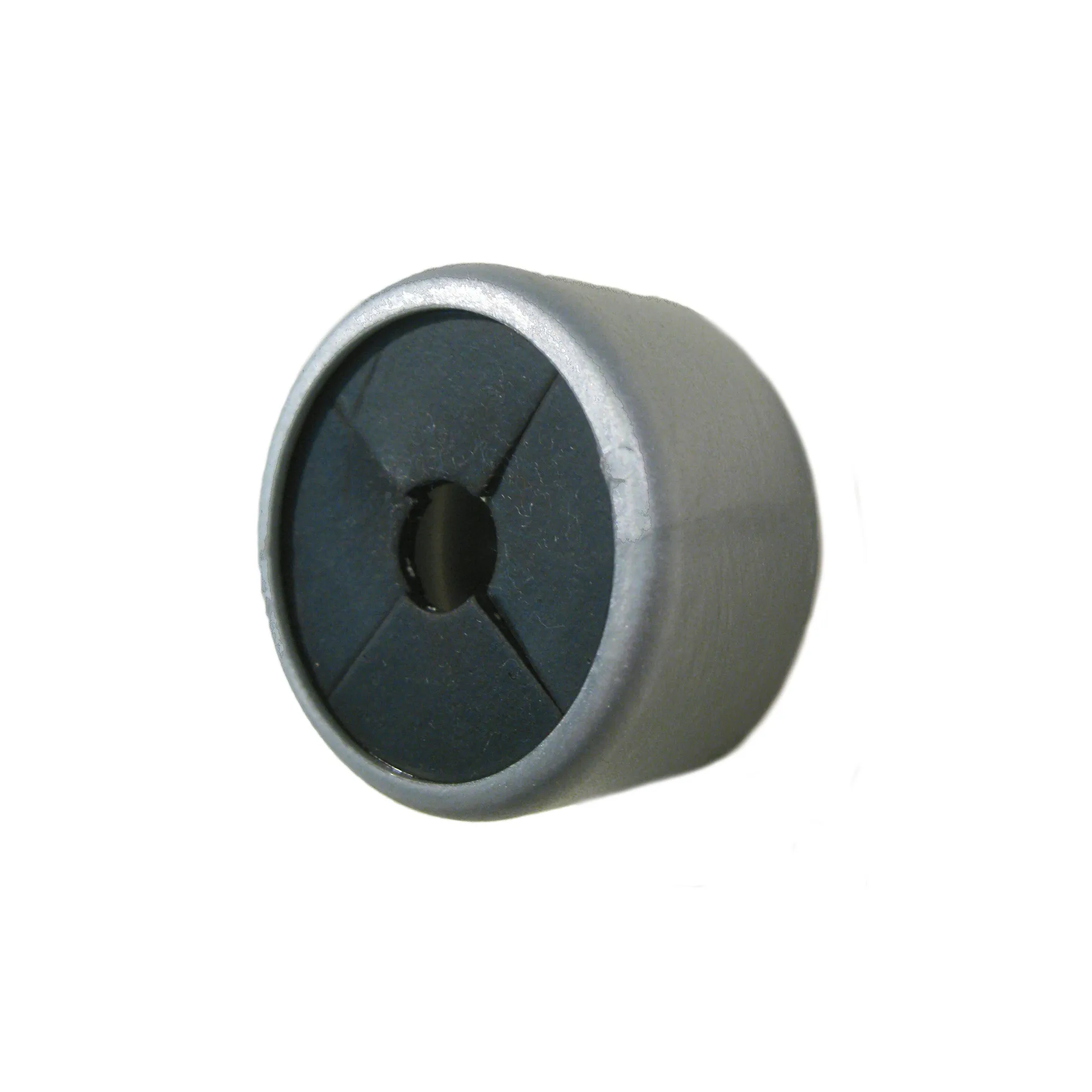 Porte-torchon pluring Support de lavette, argent-noir Ekelund Linneväveri