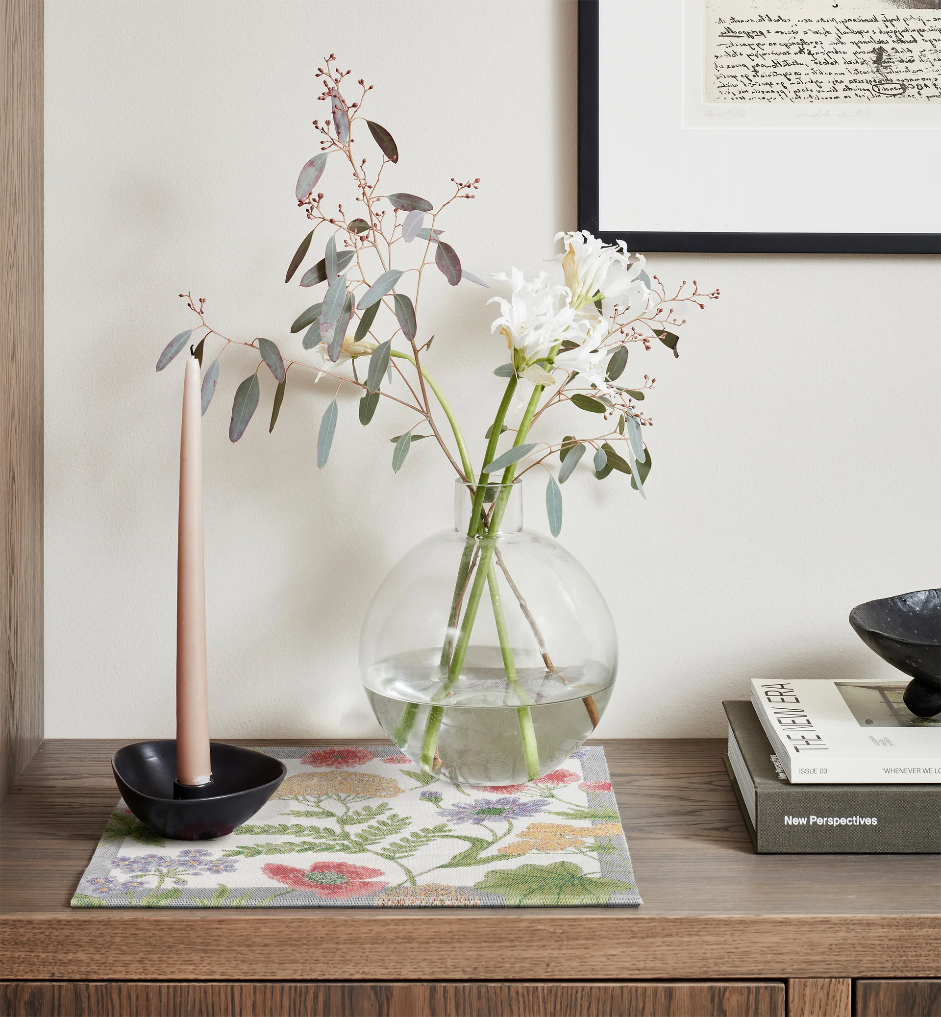 Serviette Ängsdröm 35x35 cm, Multi Ekelund Linneväveri