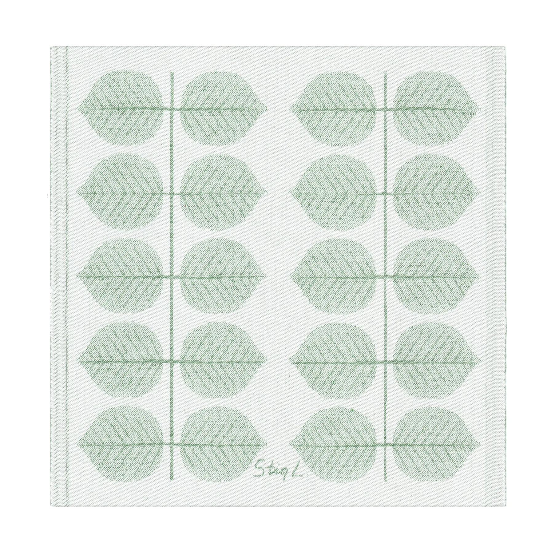 Serviette Berså 35x35 cm, Vert Ekelund Linneväveri