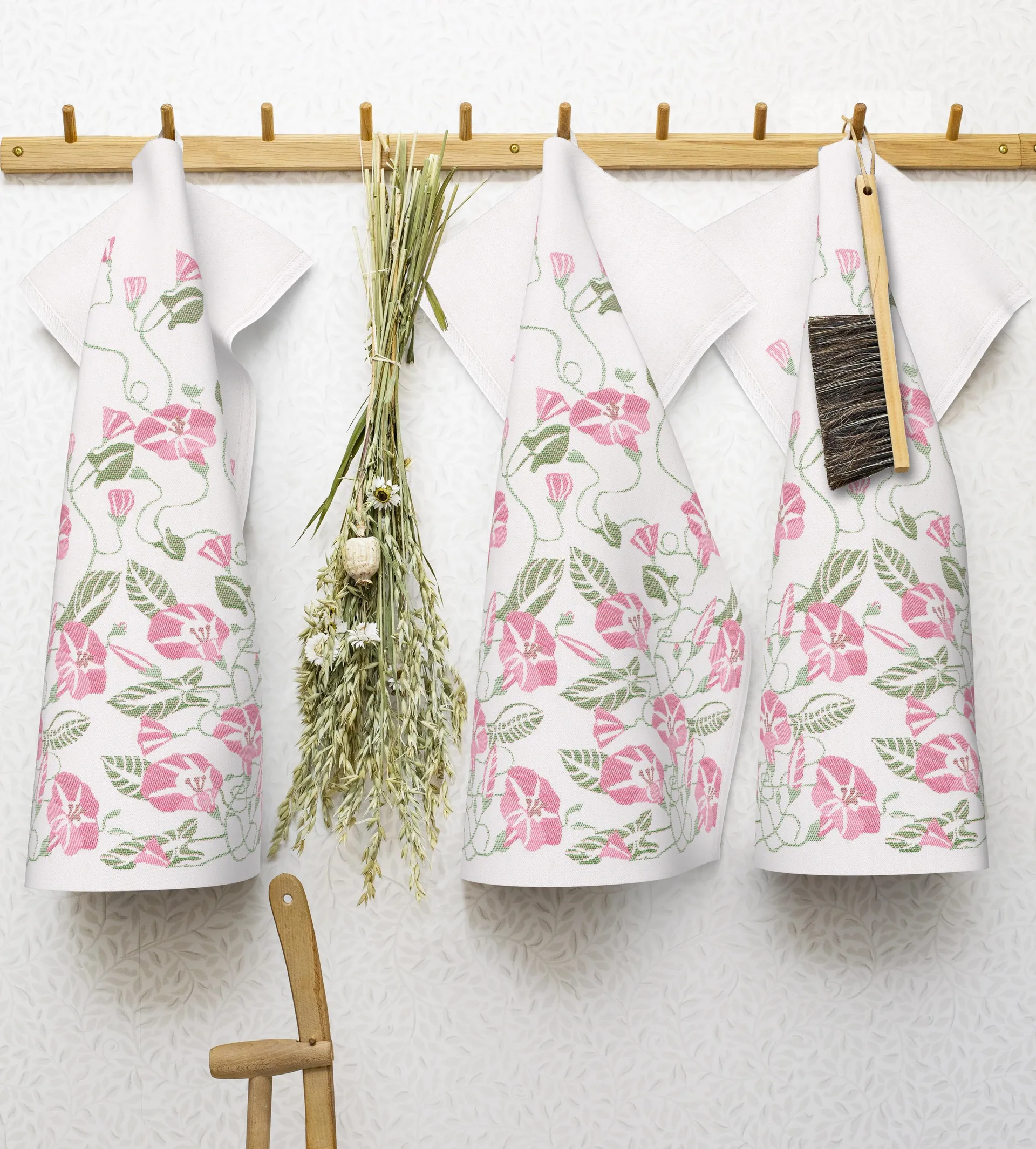 Serviette de cuisine Åkervinda 48x70 cm, Rose Ekelund Linneväveri