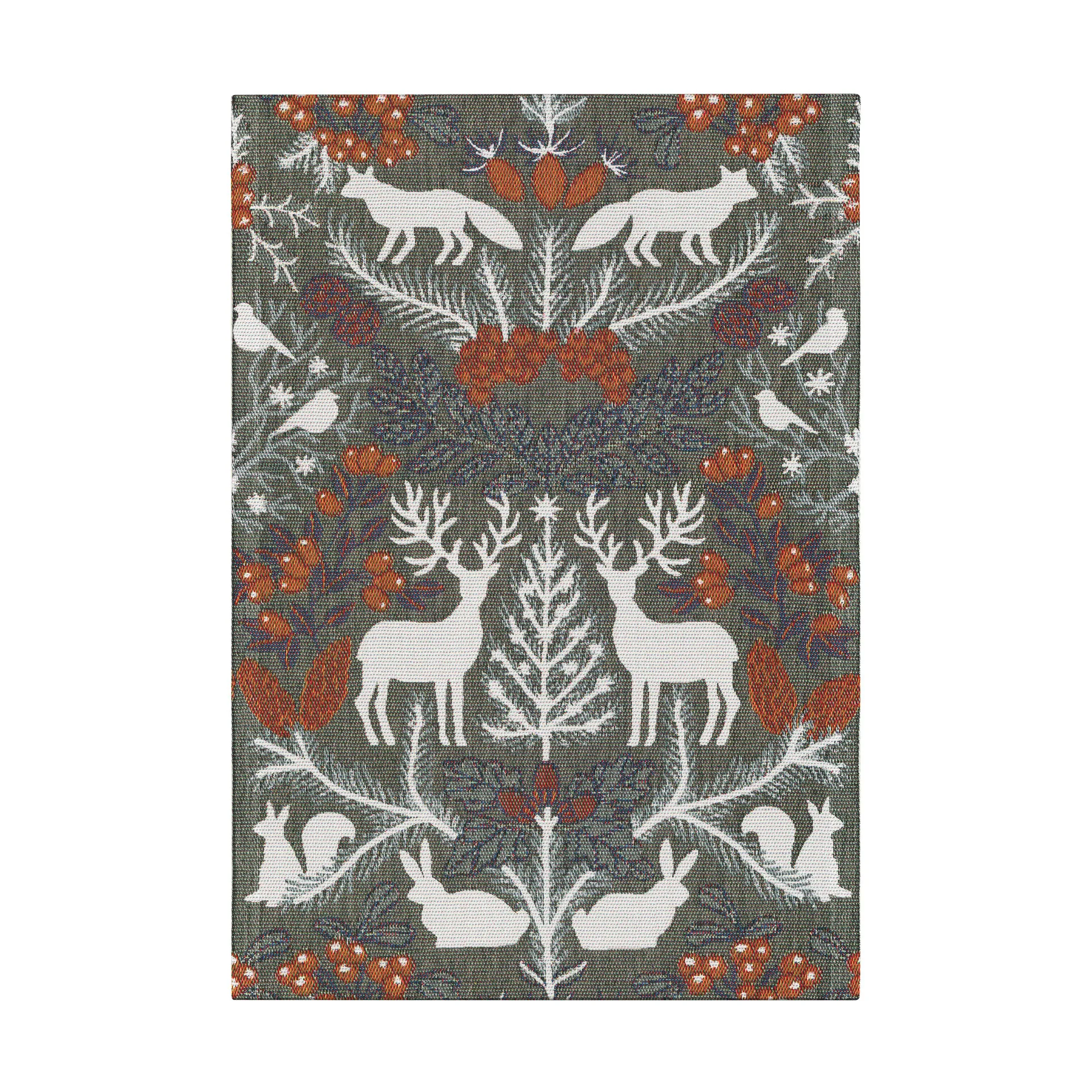 Serviette de cuisine Hjortnäs 35x50 cm, Gris Ekelund Linneväveri