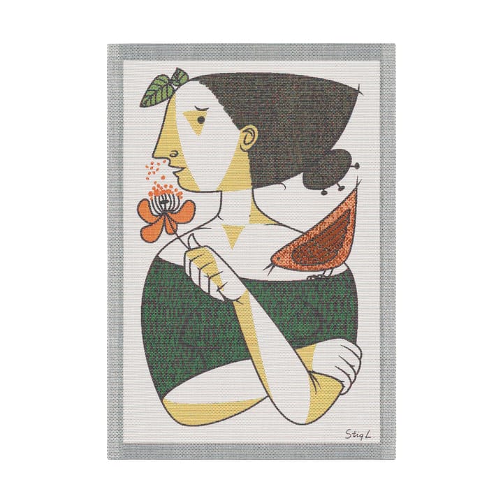 Serviette de cuisine Karaktär 35x50 cm - Multi - Ekelund Linneväveri