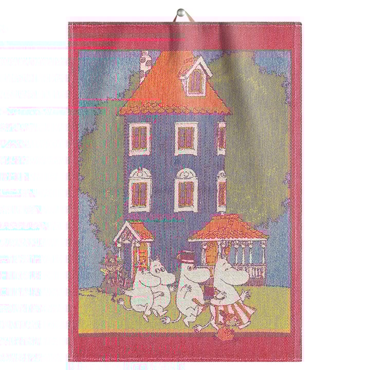 Serviette de cuisine Mumin 35x50 cm, Moomin house Ekelund Linneväveri
