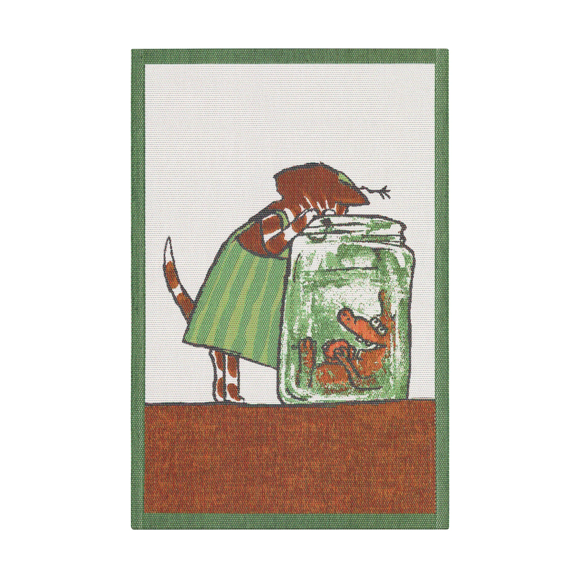 Serviette de cuisine Pettson & Findus multi 40x60 cm, Curieux Ekelund Linneväveri