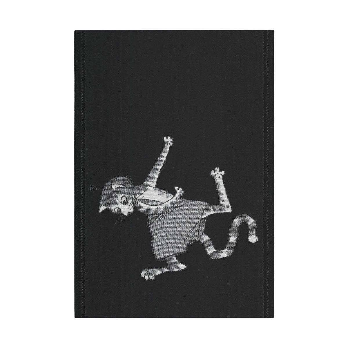 Ekelund Linneväveri Serviette de cuisine Pettson & Findus noir-blanc 35x50 cm Jouets