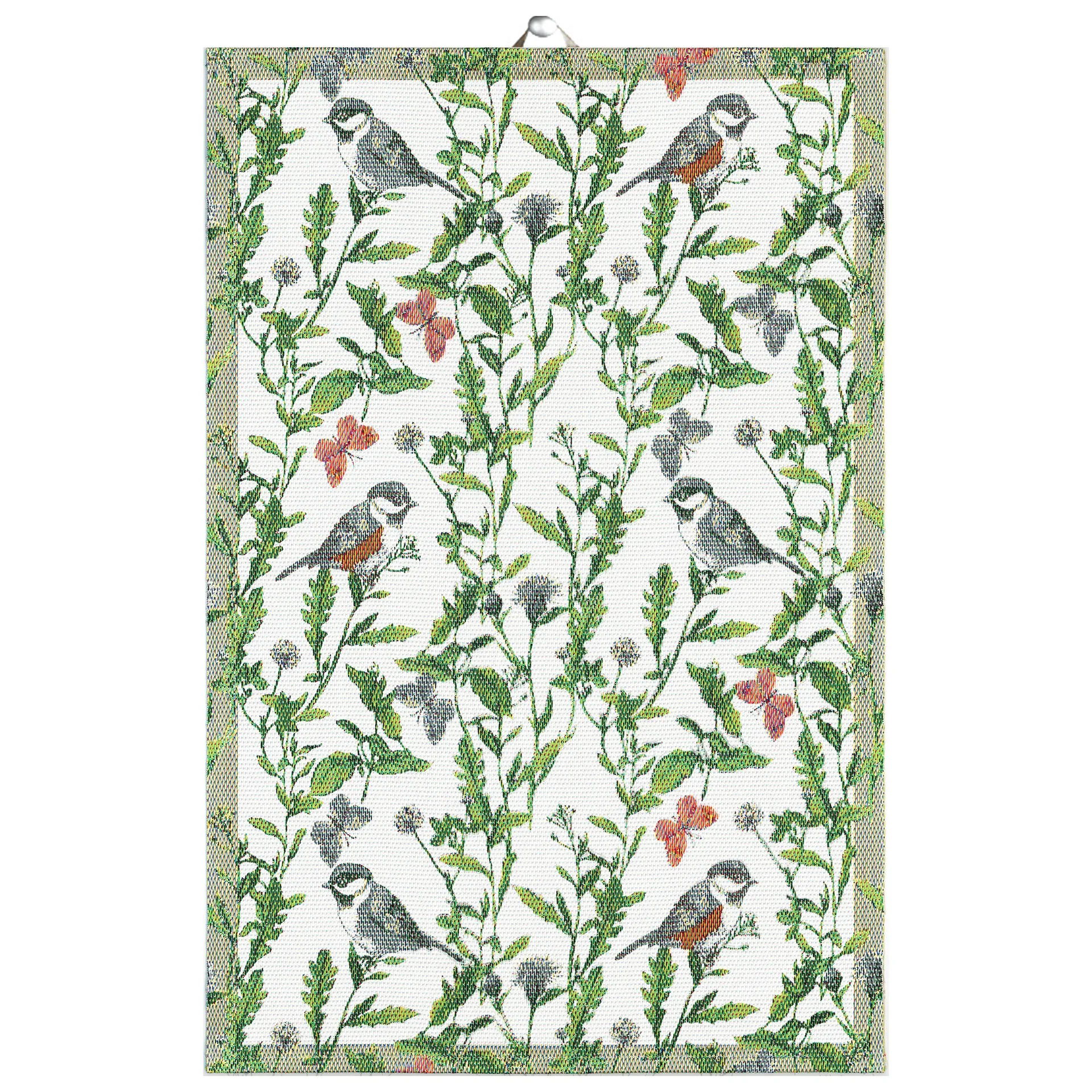 Serviette de cuisine Sommarfåglar 40x60 cm, Multi Ekelund Linneväveri