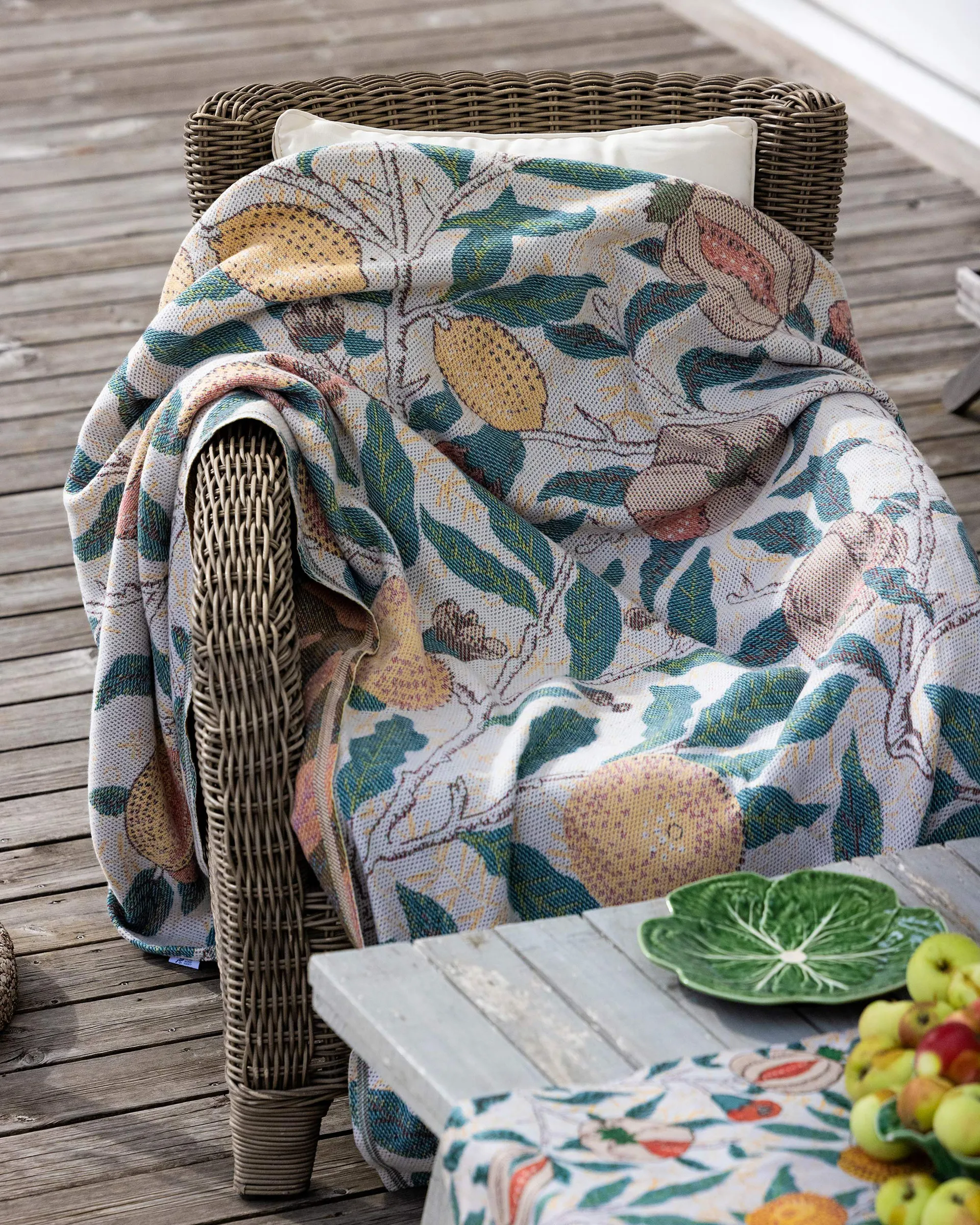 Serviette en tissu Fruit 35x35 cm, Multi Ekelund Linneväveri