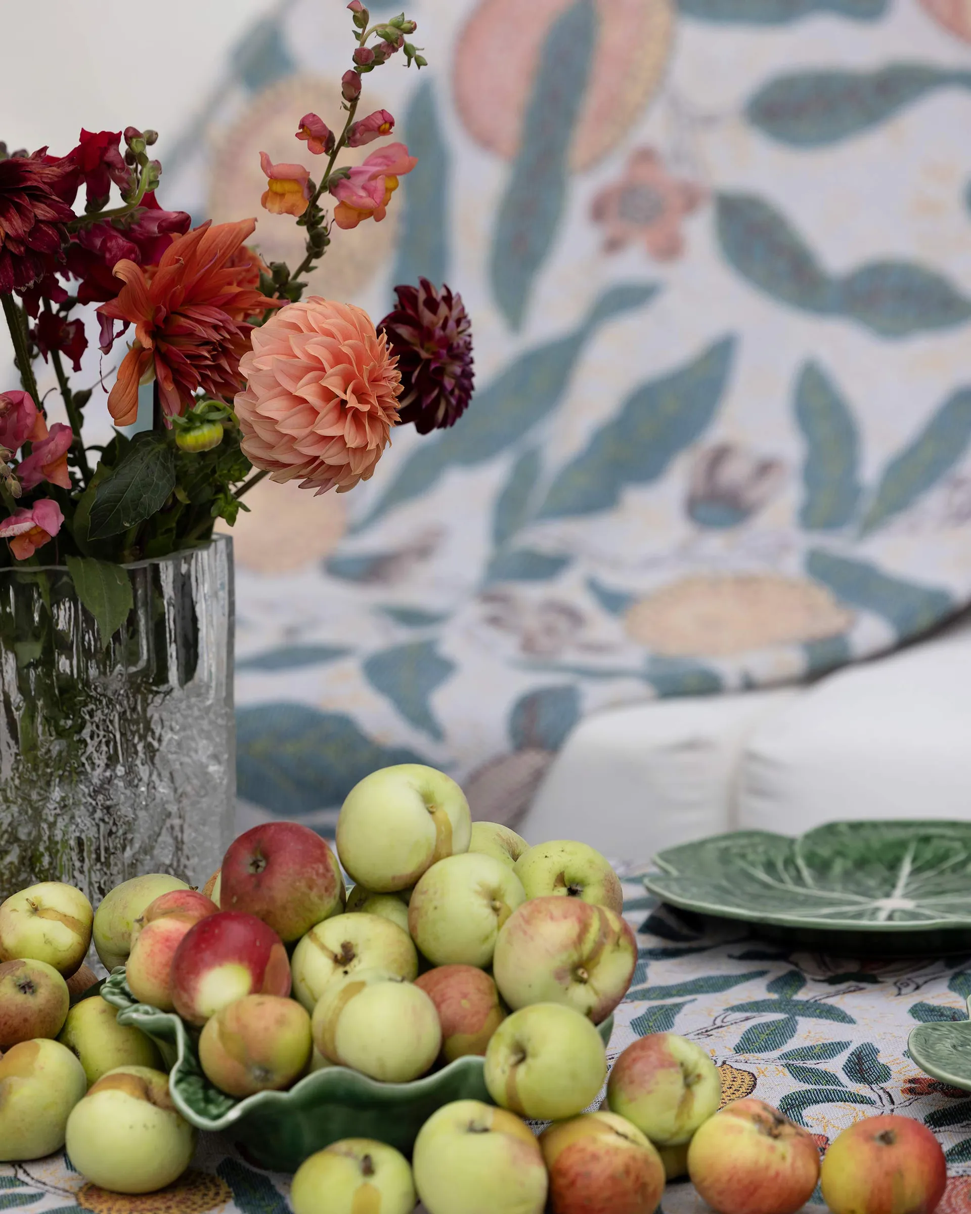 Serviette en tissu Fruit 35x35 cm, Multi Ekelund Linneväveri