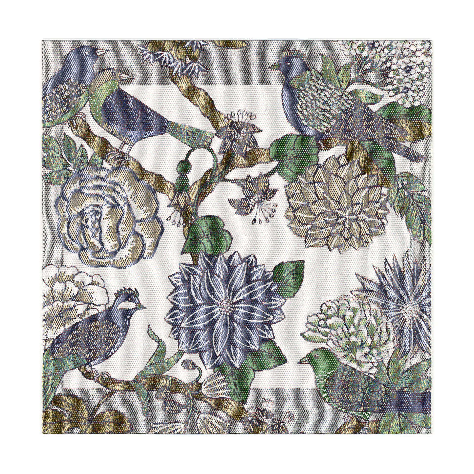 Serviette Fåglabo 35x35cm, Multi Ekelund Linneväveri