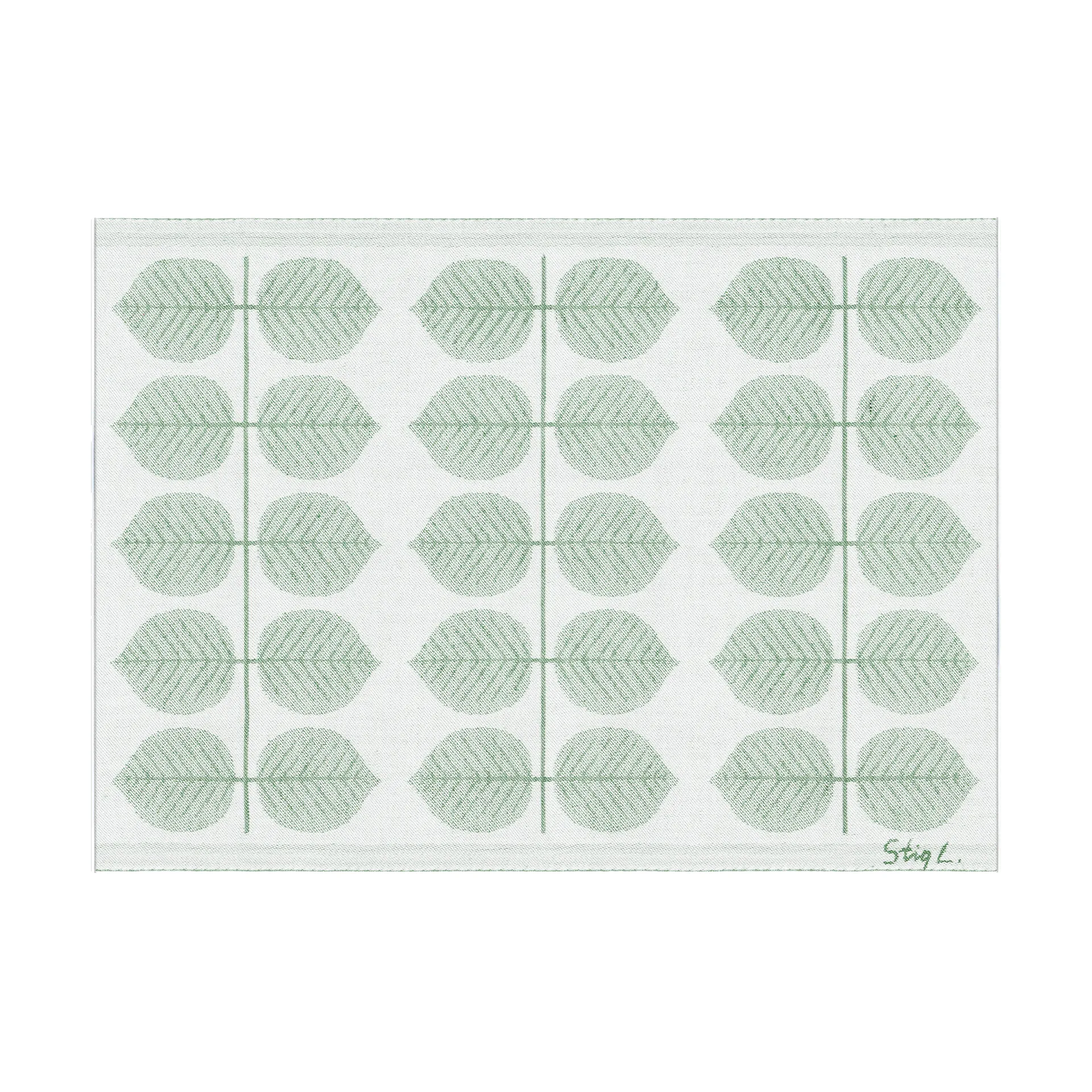 Set de table Berså 35x48 cm, Vert Ekelund Linneväveri