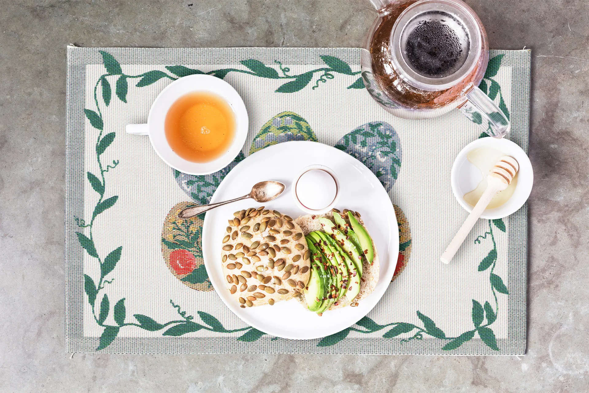 Set de table Egg collection, 35x48 cm  Ekelund Linneväveri