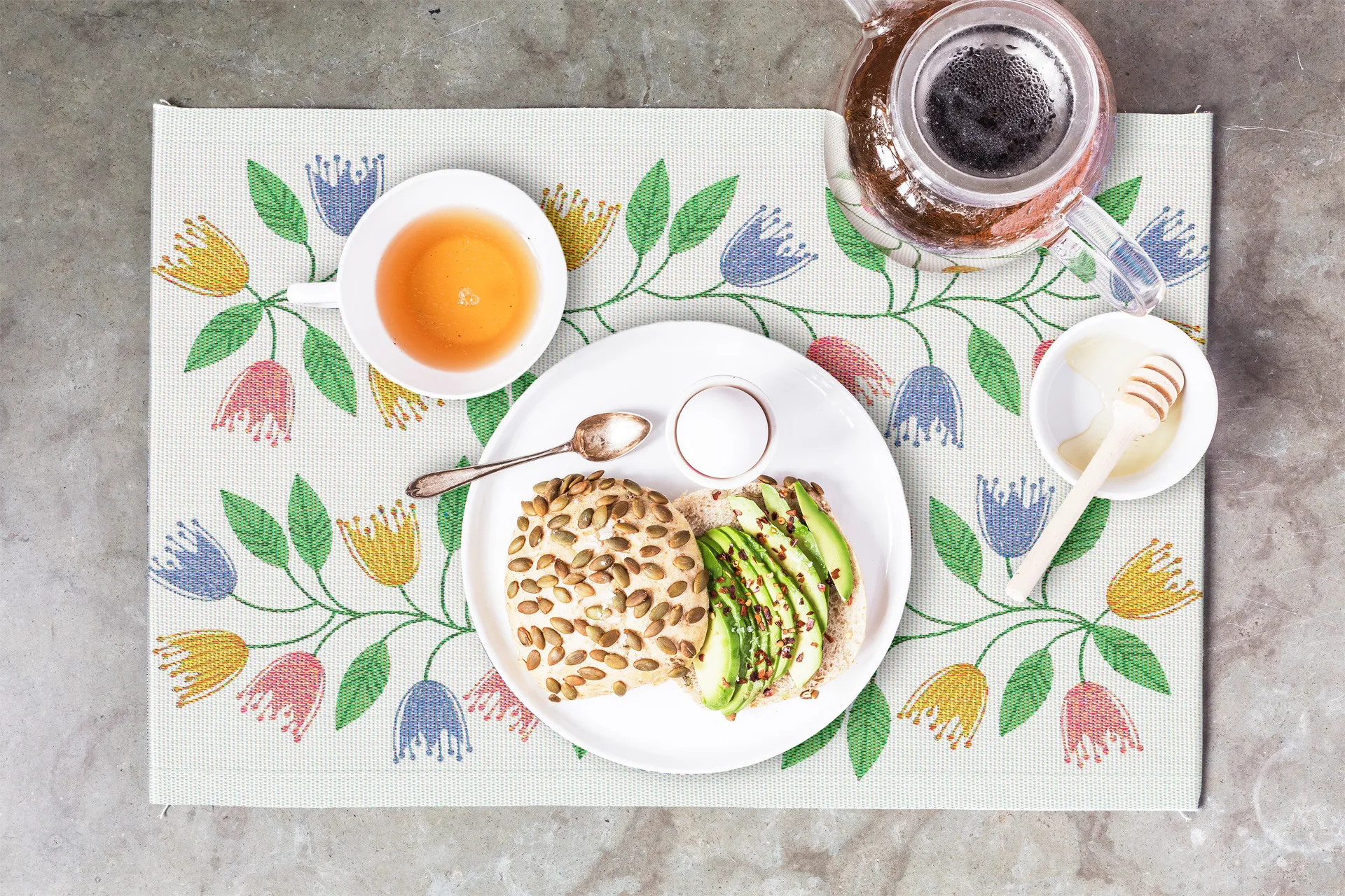 Set de table grande astrance, 35x48 cm  Ekelund Linneväveri