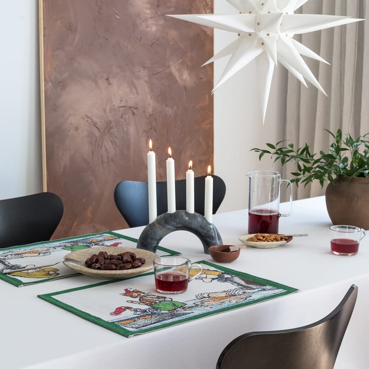 Set de table Pettson & Findus 35x48 cm - Pepparkaksbak - Ekelund Linneväveri