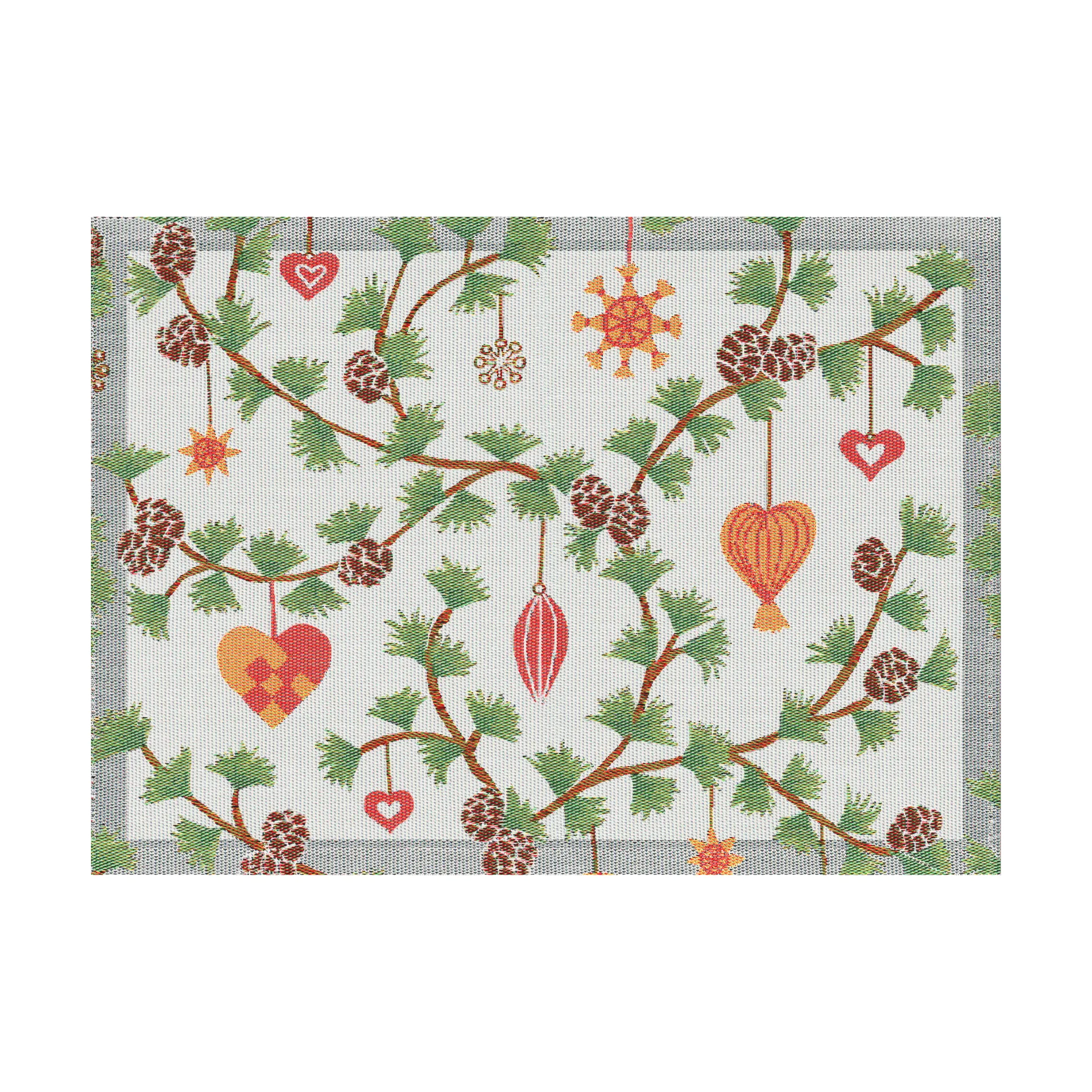 Sous-assiette Julefröjd 35x48 cm, Multi Ekelund Linneväveri