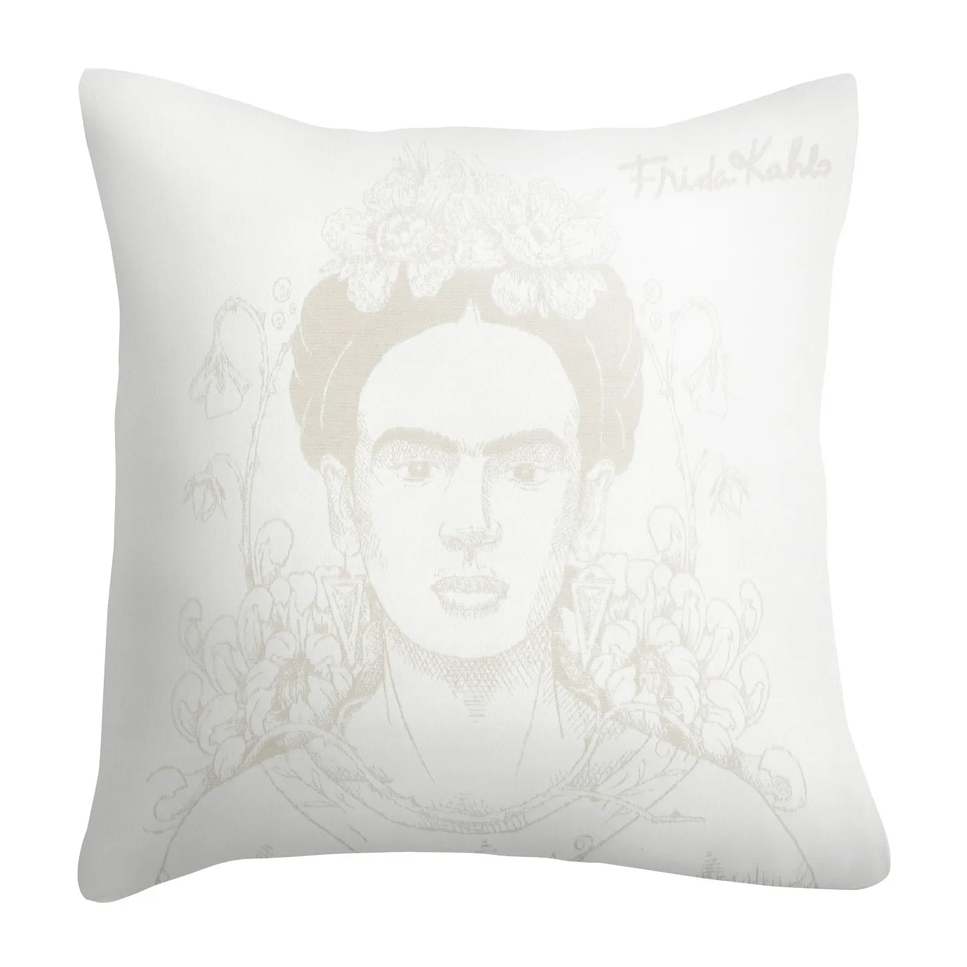 Taie Frida Kahlo 40x40 cm, Belleza Ekelund Linneväveri