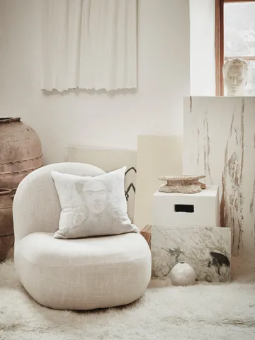 Taie Frida Kahlo 40x40 cm - Belleza - Ekelund Linneväveri