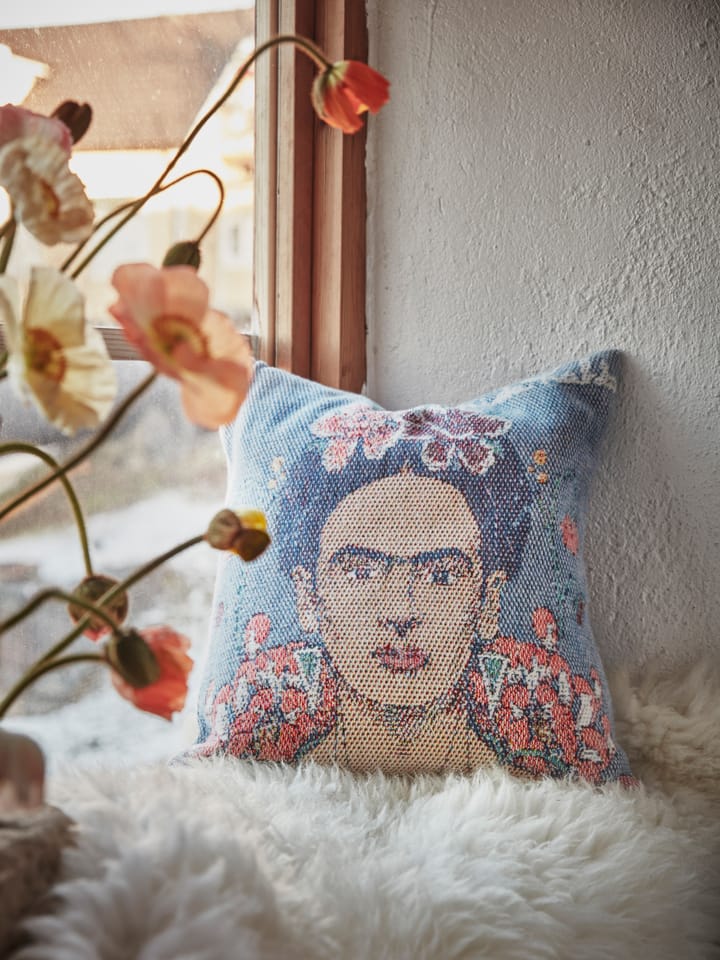 Taie Frida Kahlo 40x40 cm - Vida - Ekelund Linneväveri