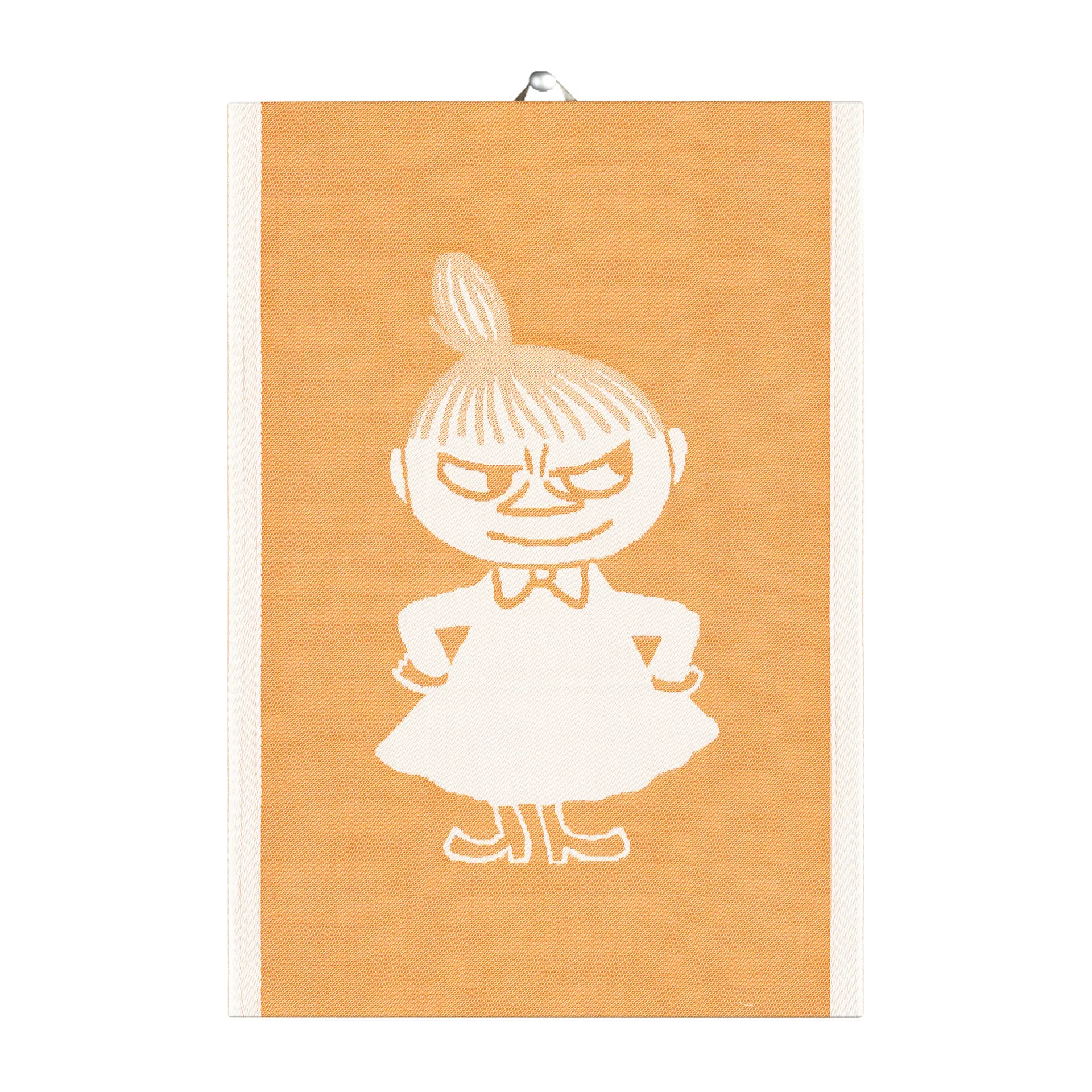 Torchon Big little My orange, 35x50 cm Ekelund Linneväveri