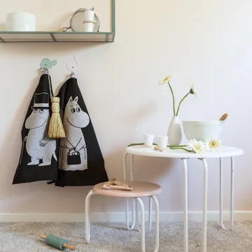 Torchon Big Moominmamma 35x50cm - Noir - Ekelund Linneväveri