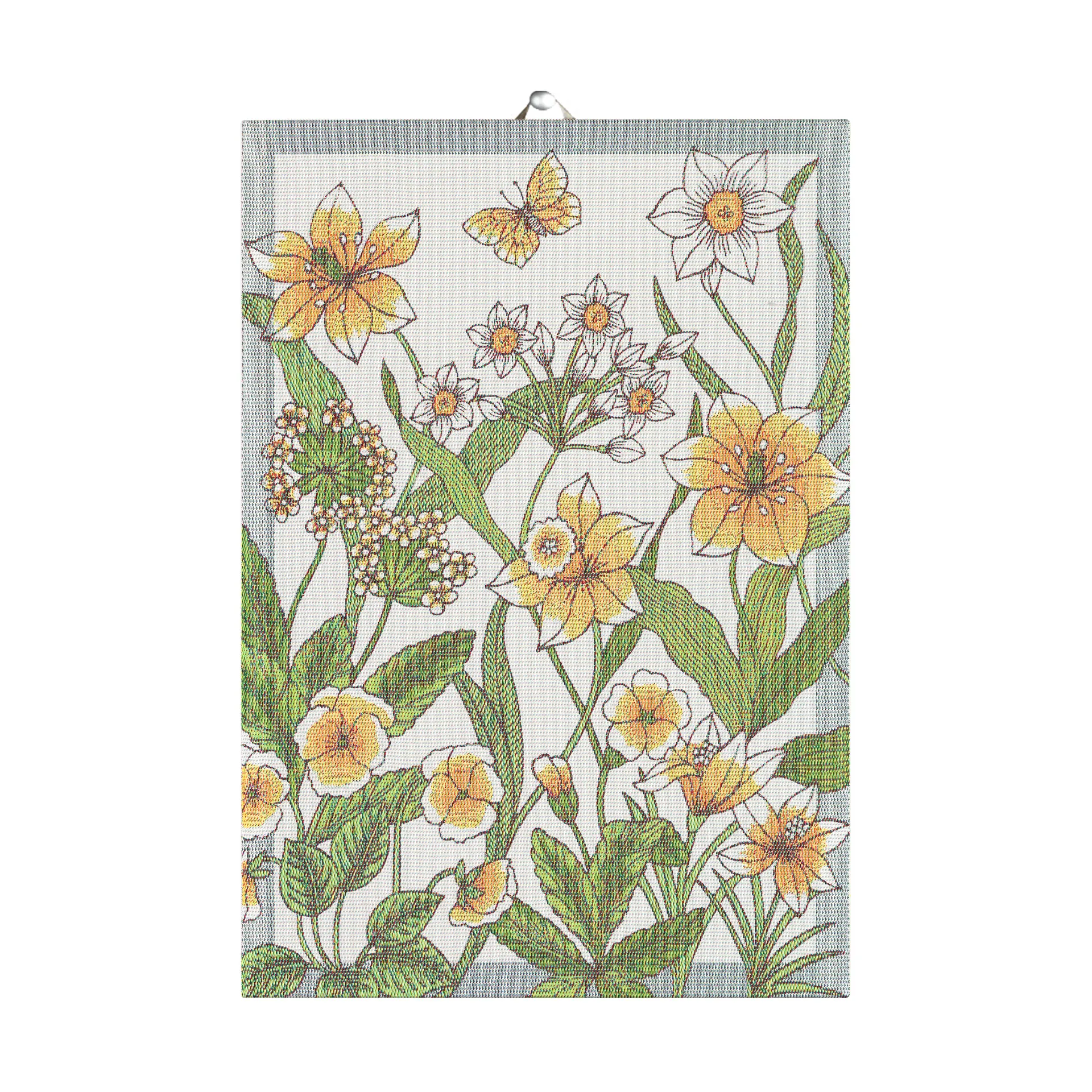 Torchon Daffodil 35x50 cm, Jaune Ekelund Linneväveri