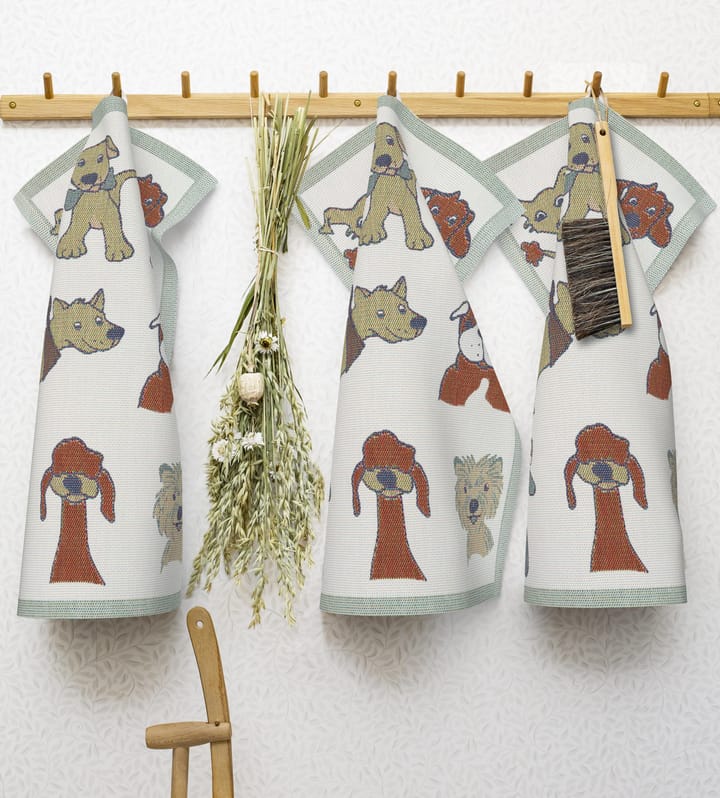 Torchon Dogs, 40x60 cm  Ekelund Linneväveri