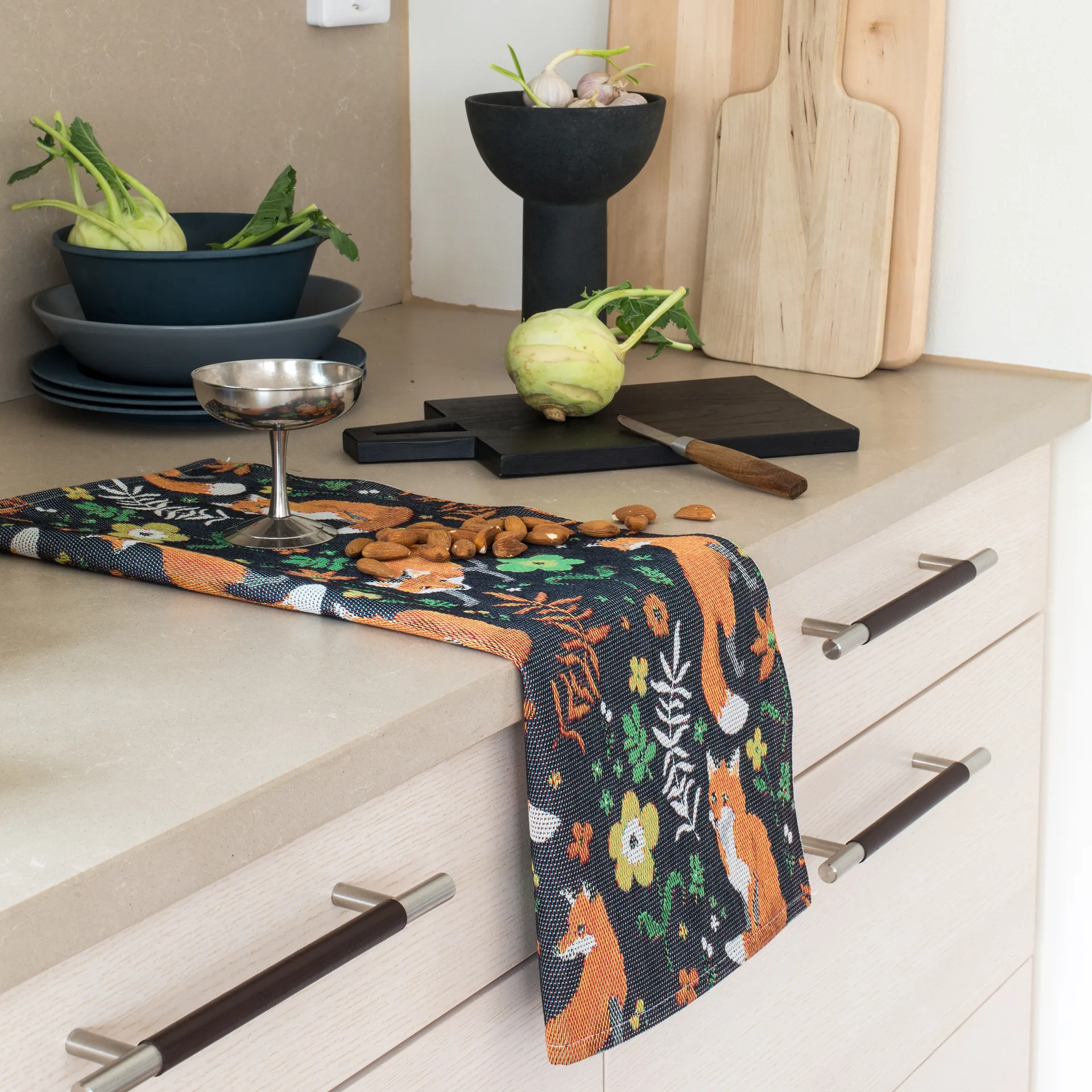 Torchon Rävrike 35x50 cm, Multi Ekelund Linneväveri