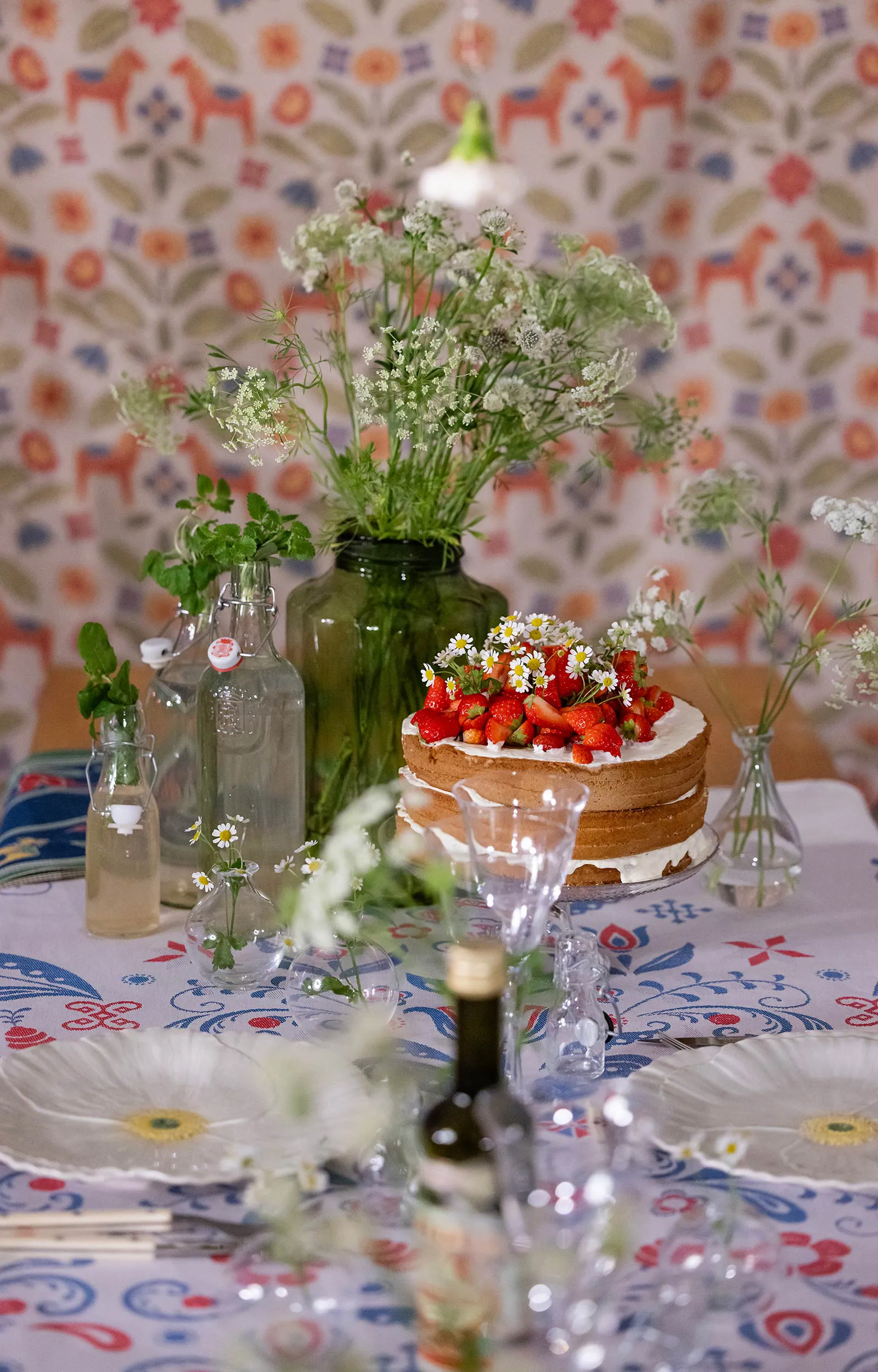 Torchon Torplyckan 35x50 cm, Multi Ekelund Linneväveri