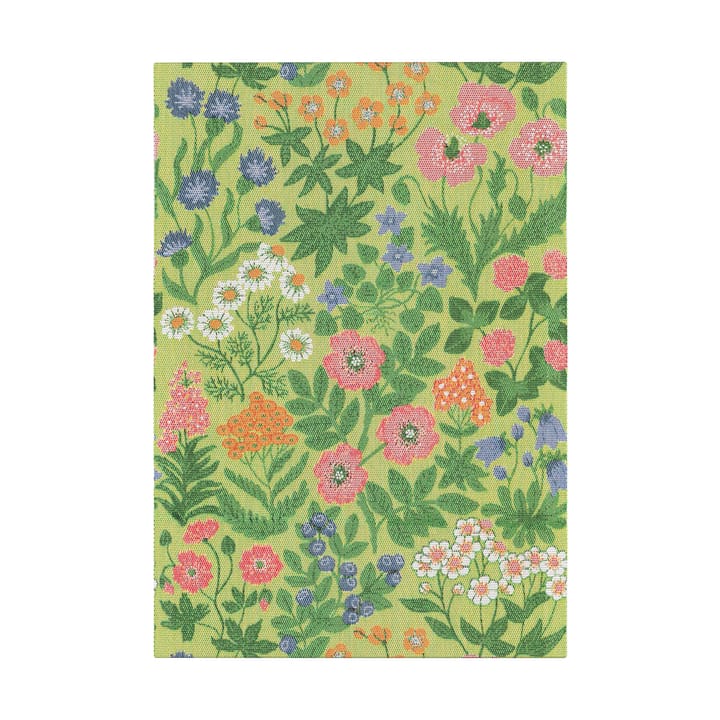 Torchon Vildblommor 35x50 cm - Vert - Ekelund Linneväveri