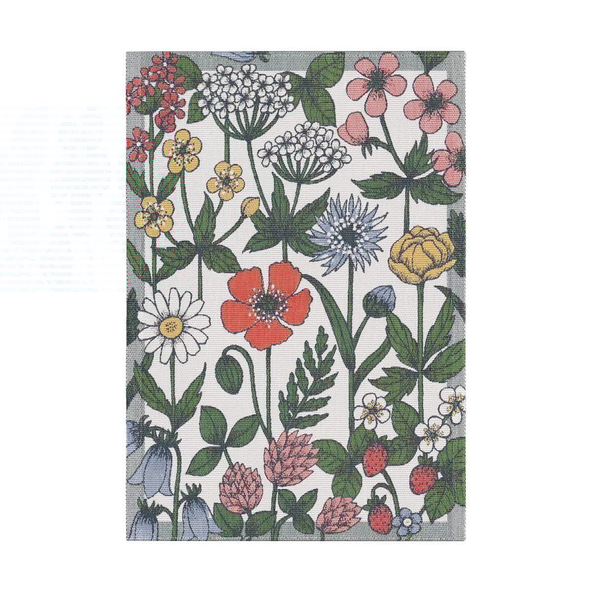 Ekelund Linneväveri Torchon Vildblomster 35x50 cm Multi