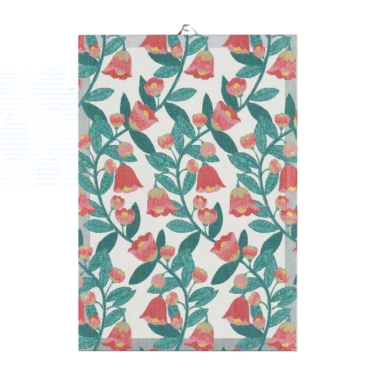 Ekelund Linneväveri Torchon Waveflower 35x50 cm | Design Scandinave | Torchons | Rose