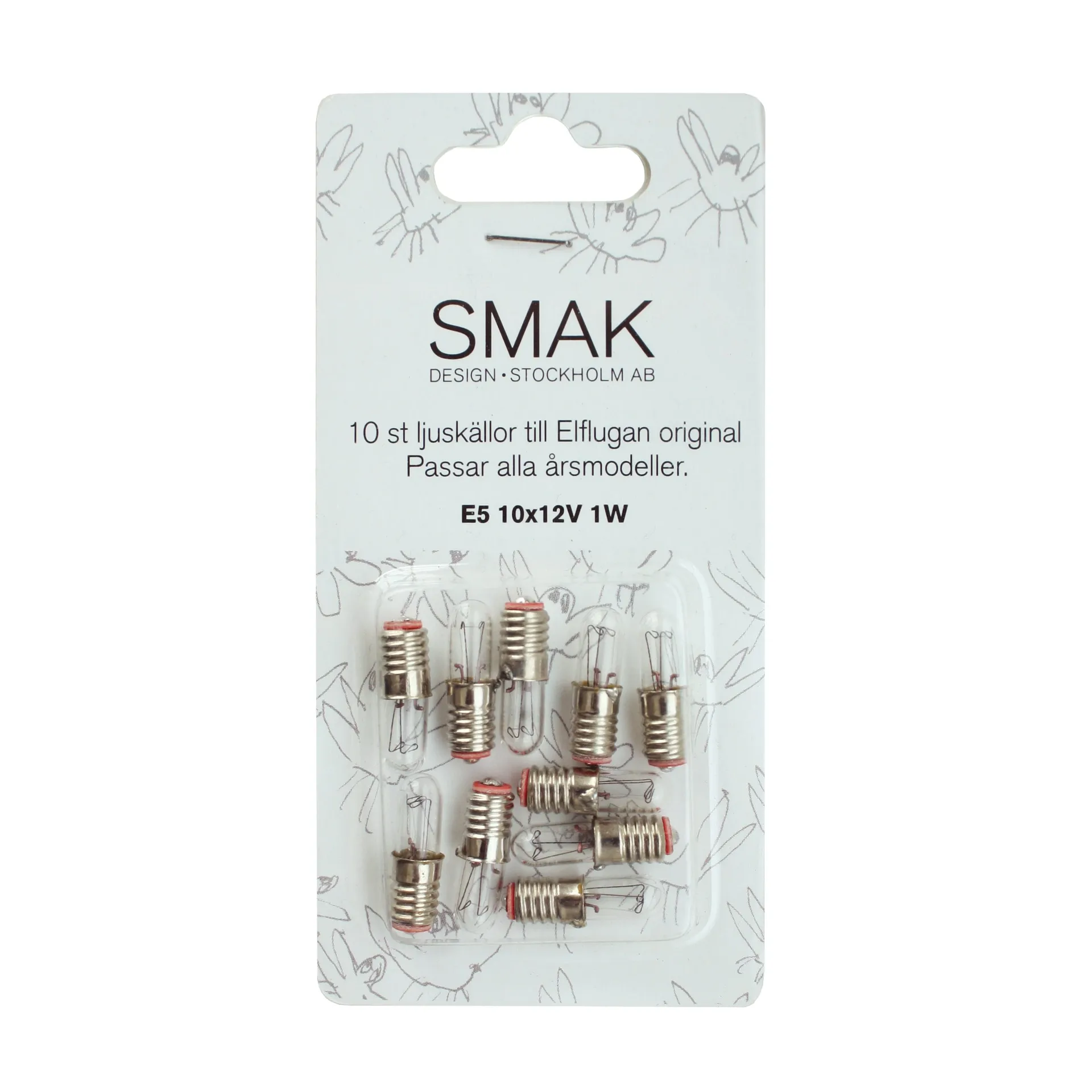 Ampoule de rechange Elflugan, lot de 10 Elflugan